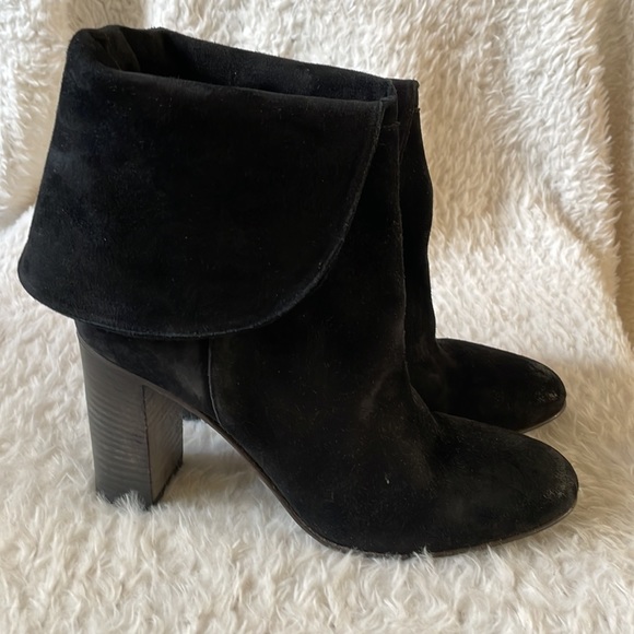 Free people Otalian vero cuoio suede heeled booties 40 - Picture 7 of 11